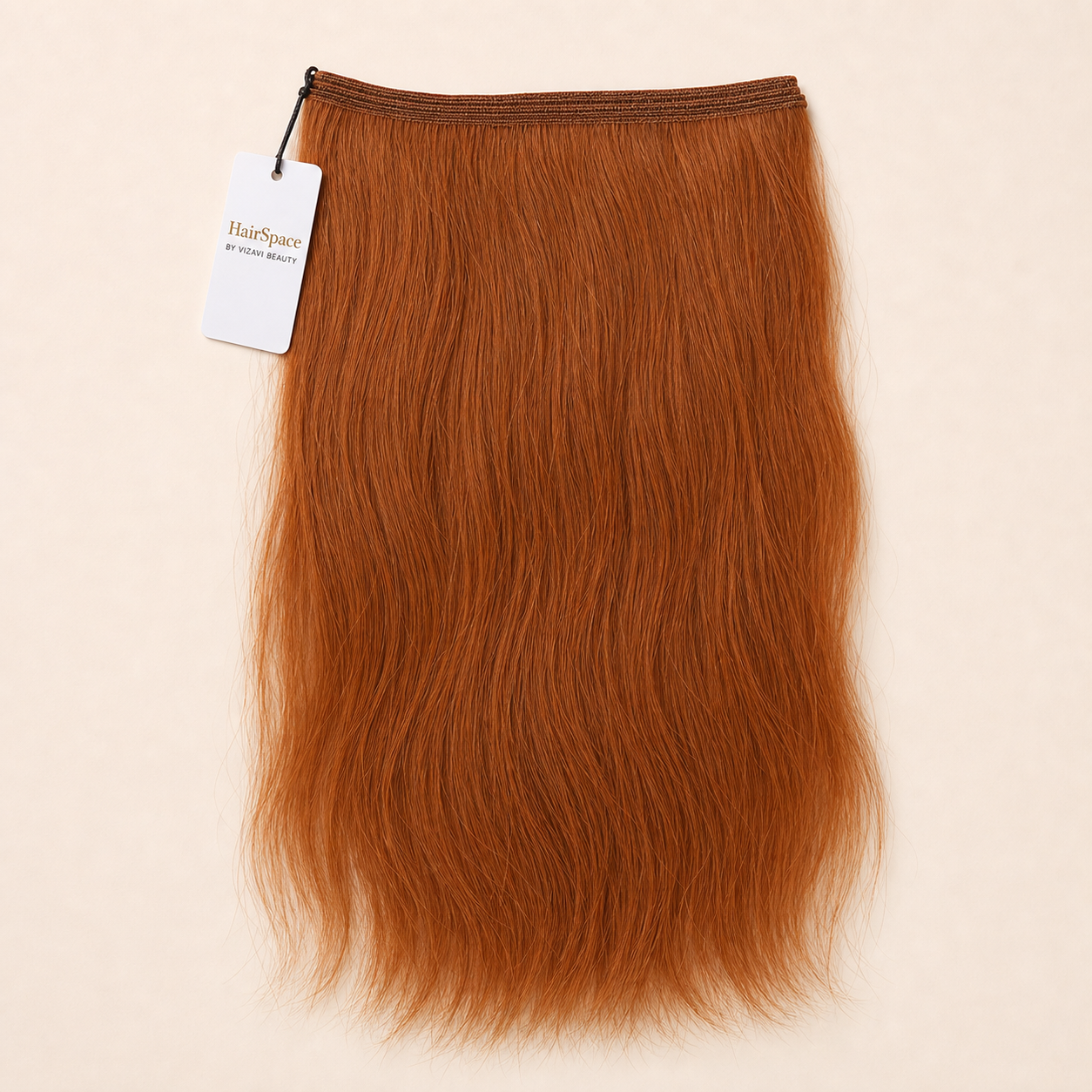 Hair Extensions Machine Weft - #130 Red Copper