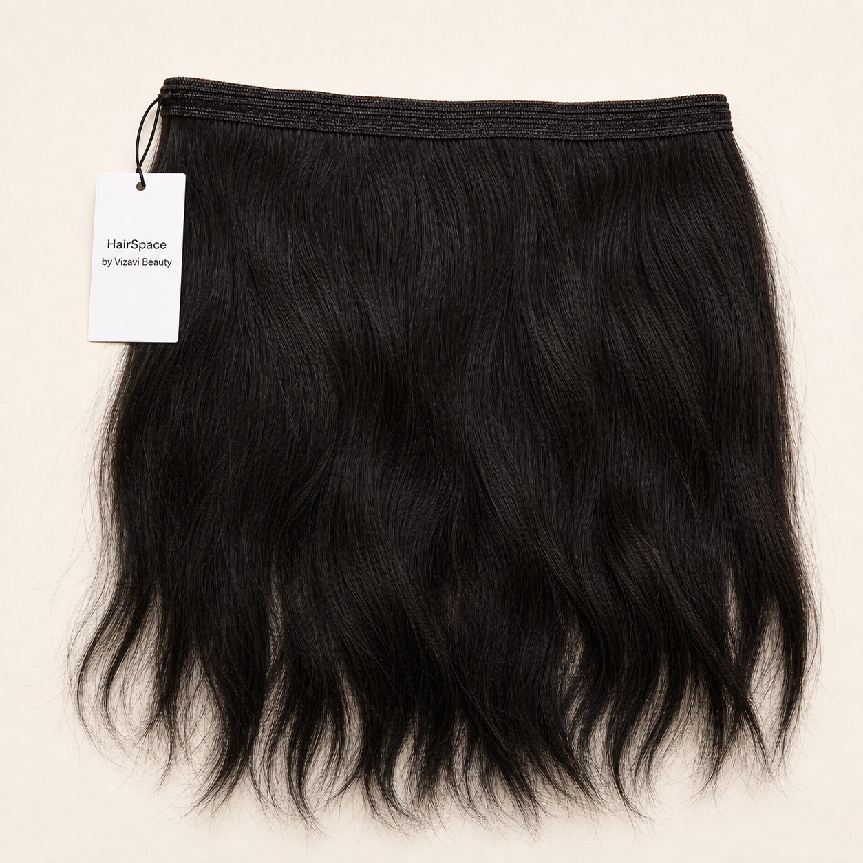 Hair Extensions Weft Machine Wefts - #1B Natural Black