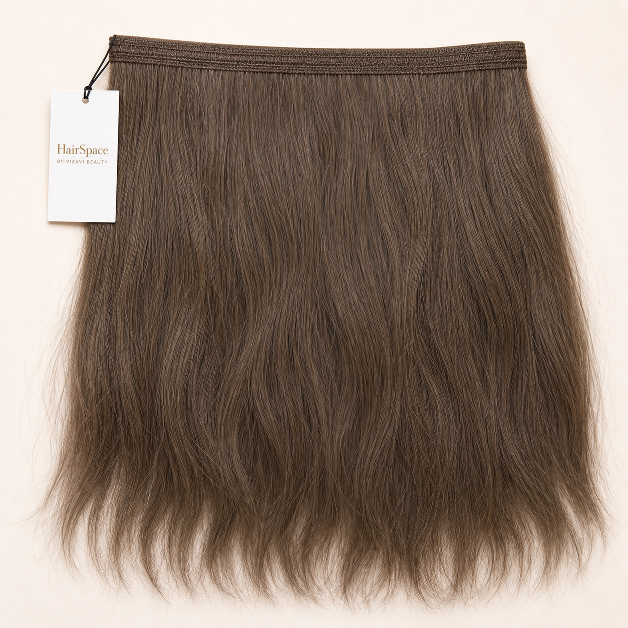 Hair Extensions Weft Machine Wefts - #8 Ash Brown